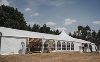 Zelthochzeit Domfeld